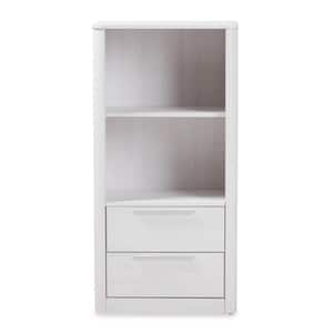 Baxton Studio Lauren Contemporary 30.42 in. H x 31.2 in. W White Wood ...