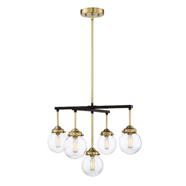 Savoy House Meridian 3 Bulb Pendant offers M70060NB, Natural Brass