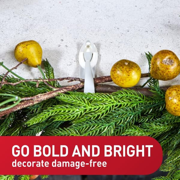 Cord Bundlers, Gray, Damage Free Organizing, 2 Cord Bundlers and 3 Command Strips