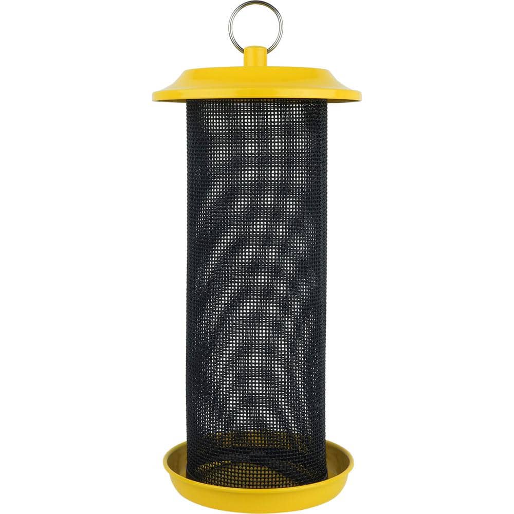 Wild Wings Sunglow Metal Mesh Thistle Bird Feeder 2.125 qt. Yellow WWKMESH-1 - The Home Depot