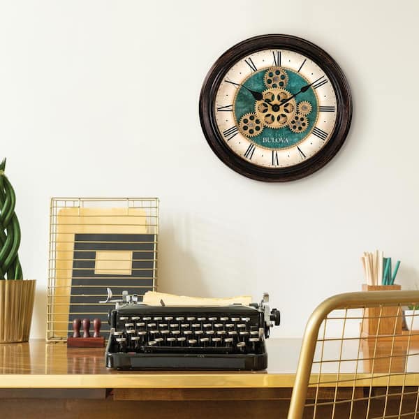Have a question about Bulova Traditional 12.8 in. Wall Clock