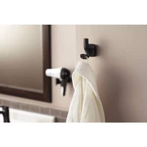 Voss Double Robe Hook in Oil Rubbed Bronze