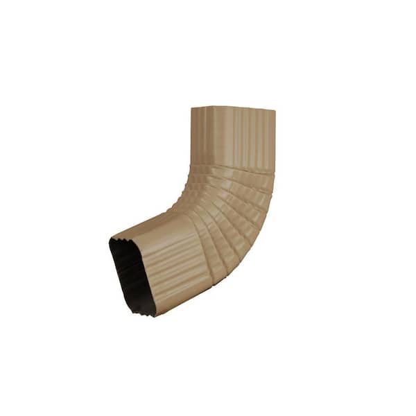 2 in. x 3 in. Savannah Wicker Aluminum Downspout B Elbow