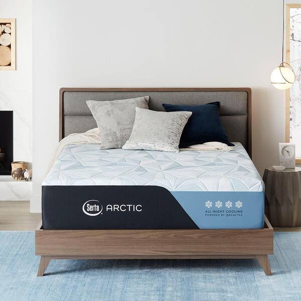 Serta Arctic Twin XL Plush 13.5 in. Mattress 500430088-1020 - The Home ...