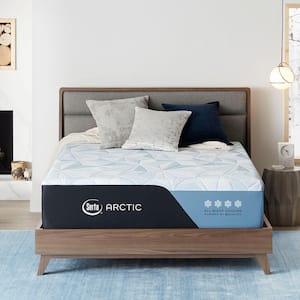 Arctic Twin XL Plush 13.5 in. Mattress Set with 9 in. Foundation