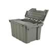 HDX Clear 12 Gal. Flip Top Storage Tote 211512 - The Home Depot