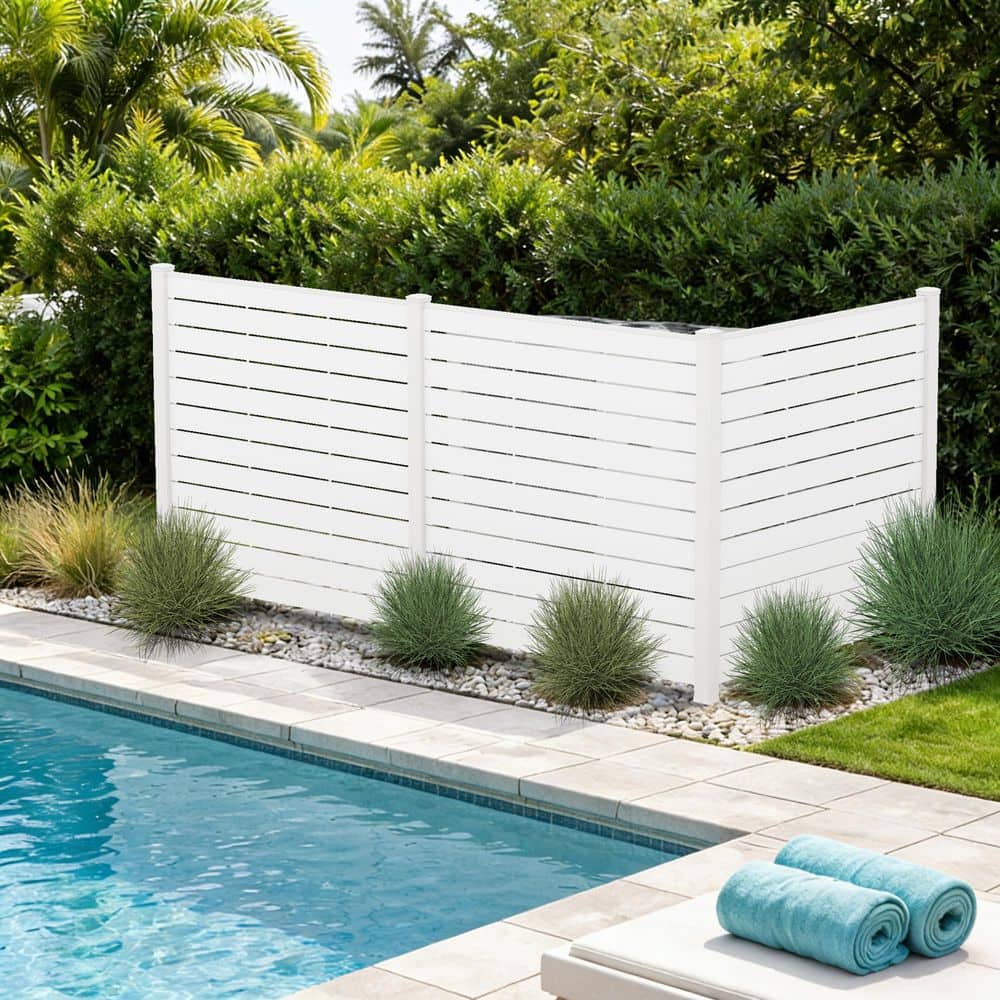 KOZYARD 4 ft. W x 4.17 ft. in. H Outdoor Privacy Screens Framed
