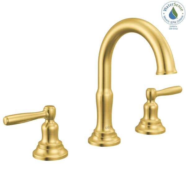 Delta Roe 8 in. Widespread Double Handle Bathroom Sink Faucet in
