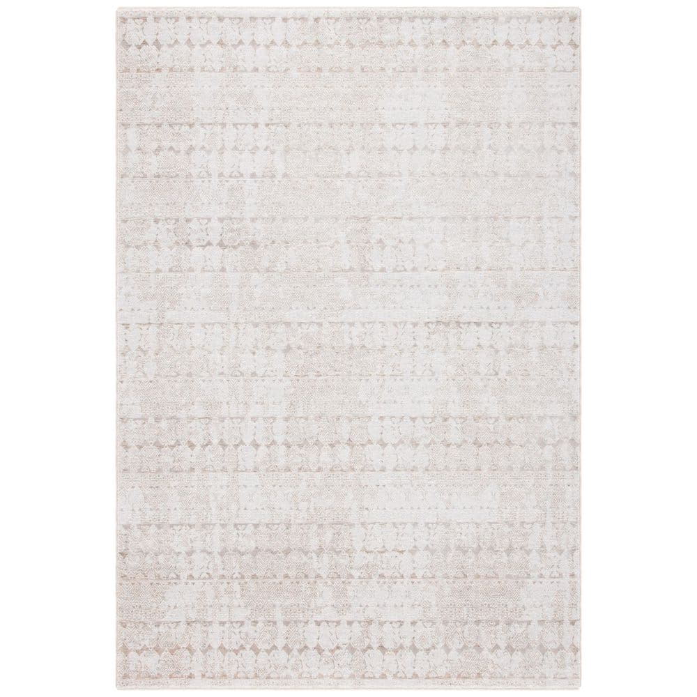 Webster 5 ft. x 8 ft. Beige/Gray Distressed Ornate Zig-Zag Area Rug price history on PriceWatchPro