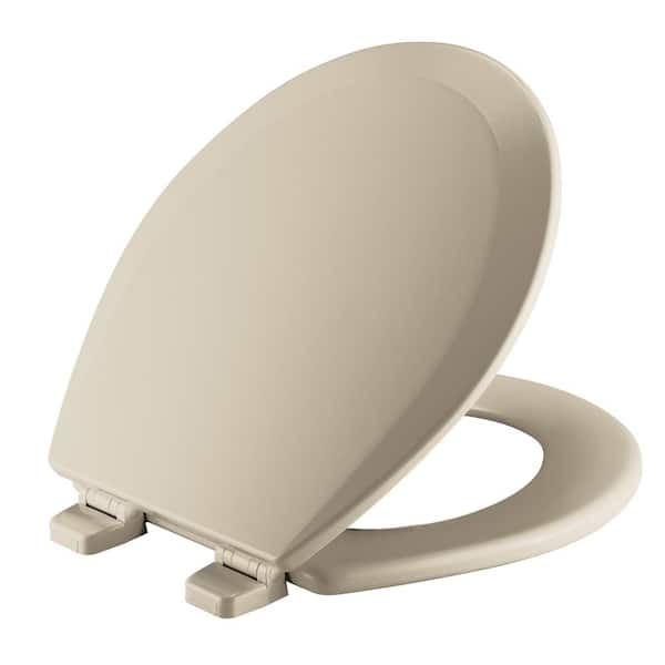 Church Round Closed Front Toilet Seat in Bone 540TTT 006