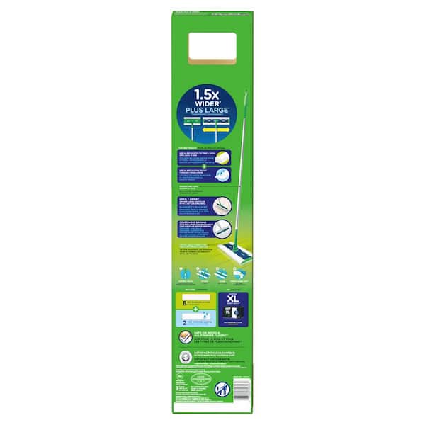 Swiffer Sweeper XL Unscented Dry Sweeping Cloth Refills (16-Count, 2-Pack)  079168938780 - The Home Depot