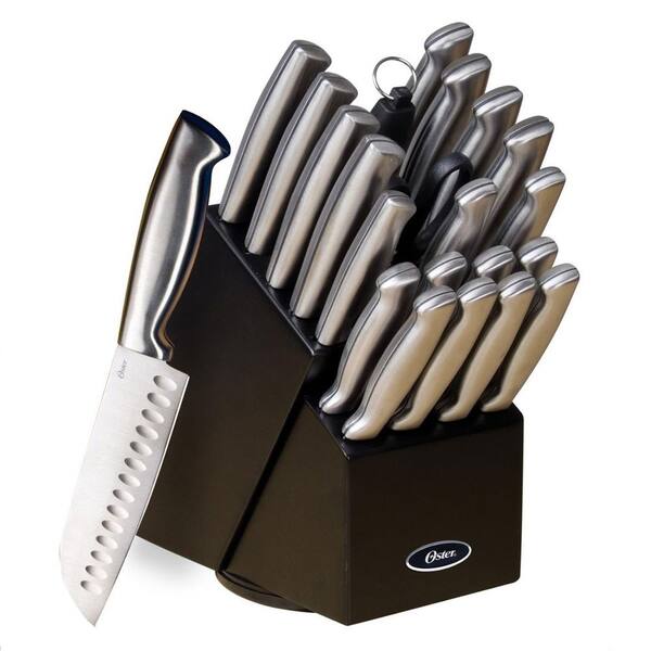 Farberware 22-piece Never Needs Sharpening Knife Block Set