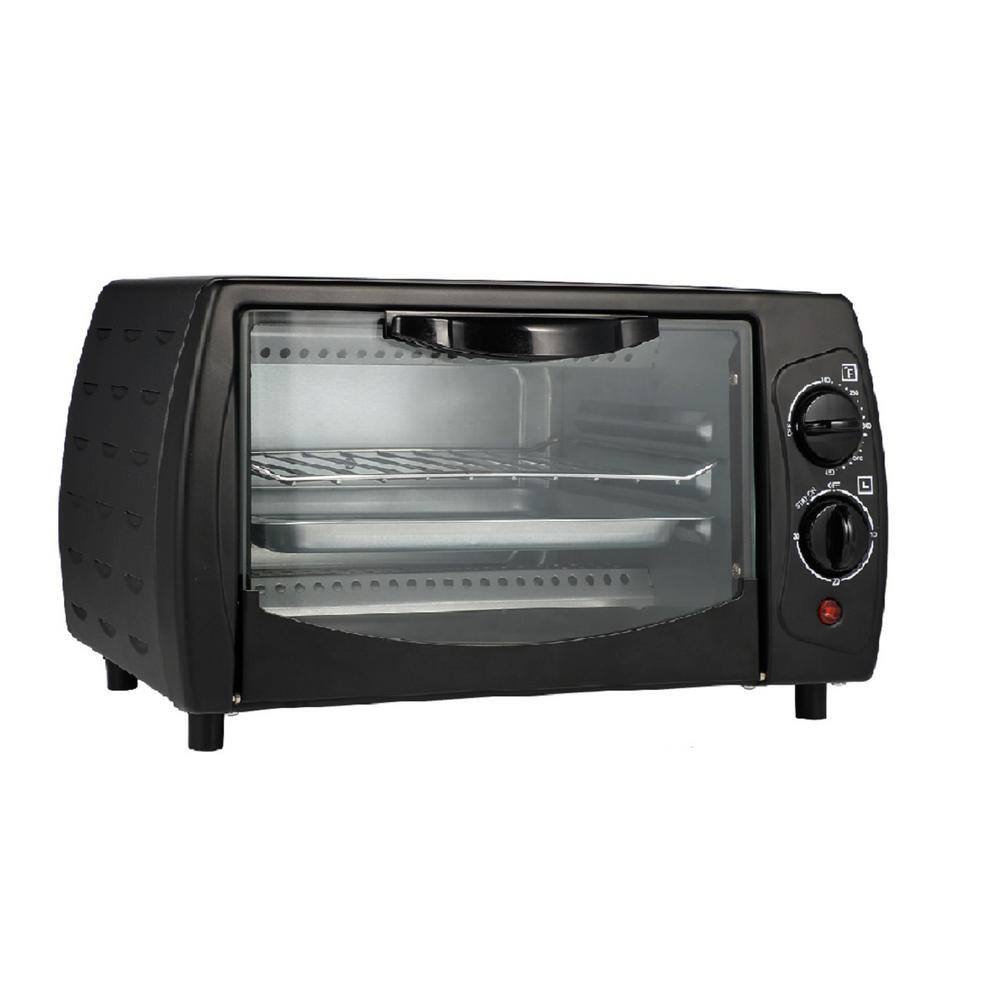 Courant 4-Slice Countertop Toaster Oven - Black