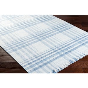 Amelle Medium Gray 8 ft. x 10 ft. Plaid Area Rug