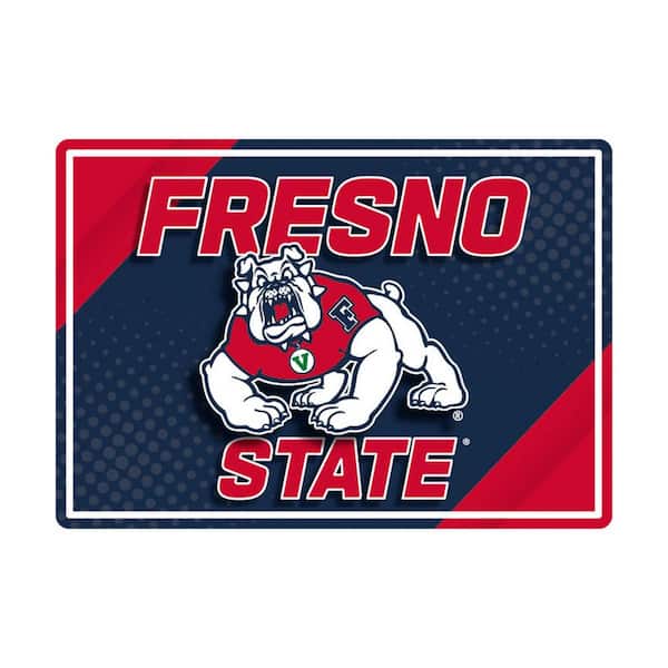 Evergreen Fresno State NCAA Multicolor Rectangle Desklite LED Decor