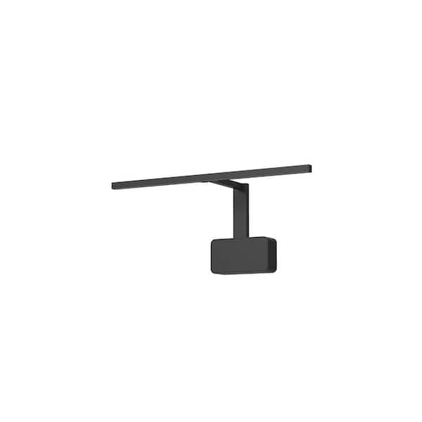 Vega Minor Picture 17 in. 1 Light 14-Watt Black Integrated LED Picture Light