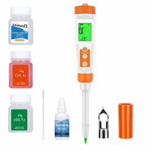 Smart Digital pH Tester with All Accessories for Hot Sauce, Dough, Cosmetic, Fermentation, Kombucha, Wine