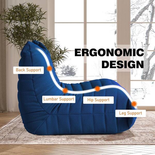 未使用MagicalFurniturePuroShelf/S-size Magic Home Caterpillar 69 in. Armless Velvet Curved 3-Seater