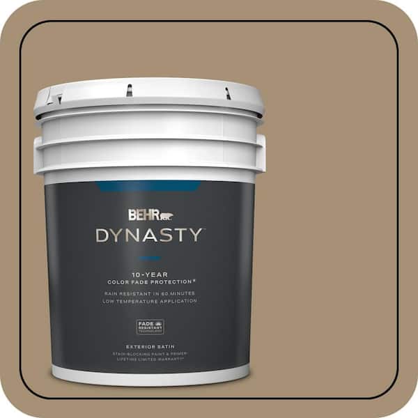 BEHR DYNASTY 5 gal. #N300-5 Hidden Treasure Satin Enamel Exterior Stain-Blocking Paint & Primer