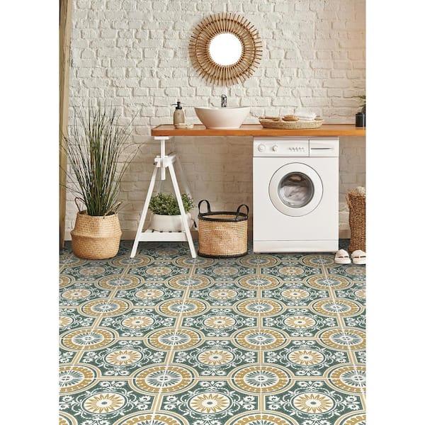 Lxcreat 35" X 6" Peel And Stick Floor Tile 20Pcs Vinyl Floor Tile Vinyl Flooring Plank Tile For Bedroom Living Room Kitchen