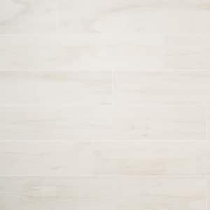 Montgomery White 8 in. x 48 in. Matte Porcelain Floor and Wall Tile (15.49 sq. ft./Case)