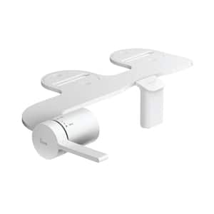 Non-Electric Universal Fit Attachable Bidet System Bidet Attachment, Dual Nozzle, Nozzle Guard, Adjustable Sprayer Set