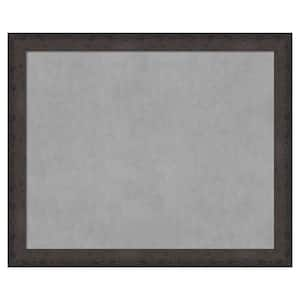 Dappled Black Brown 45 in. x 37 in. Framed Magnetic Board