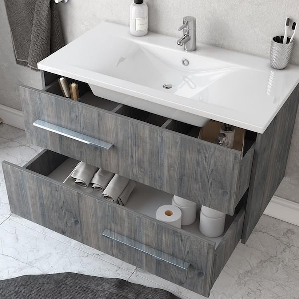 Floating Bathroom Vanity / Sink Cabinet Made to Order -  Finland