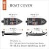 Classic Accessories DryGuard Waterproof 16 ft. to 18.5 ft. Boat