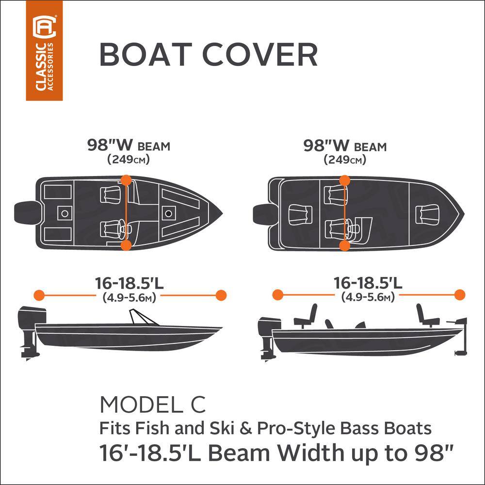 Blue Polyester Trailerable Boat Cover with Elastic Bottom
