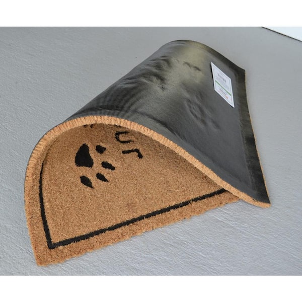 Vinyl Back Wipe Your Paws 30 in. x 18 in. Coir Door Mat