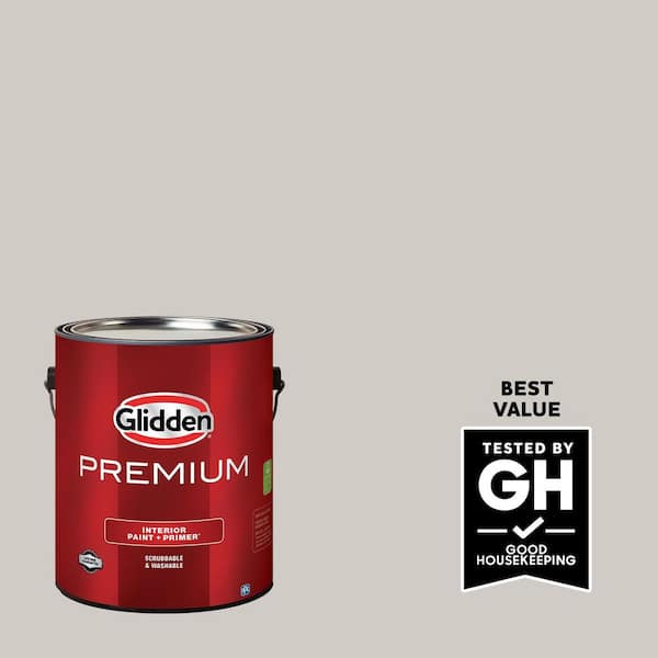 Glidden Premium 1 gal. PPG1002-3 Cool Slate Eggshell Interior Latex Paint
