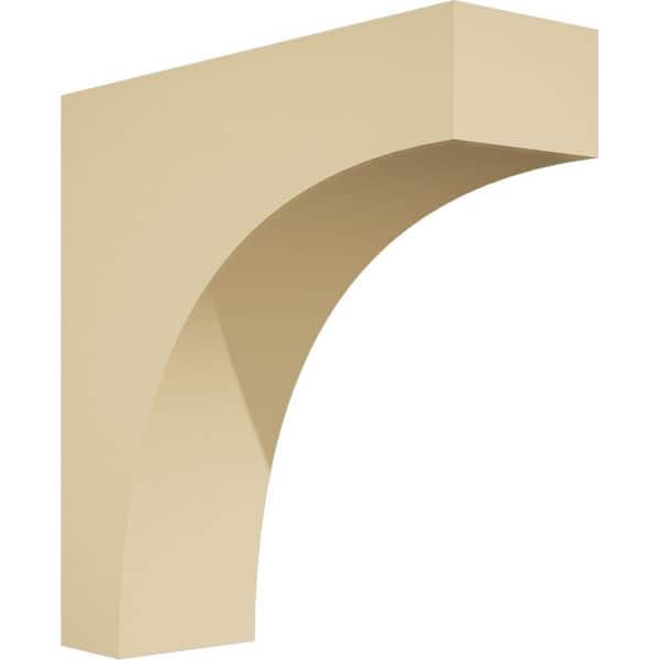 Ekena Millwork Standard Stockport 3 in. W x 10 in. H x 10 in. D Signature Urethane Polyurethane Corbel