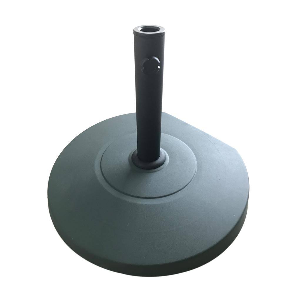 Noble House Achill 62.06 lbs. Concrete Patio Umbrella Base in Dark ...