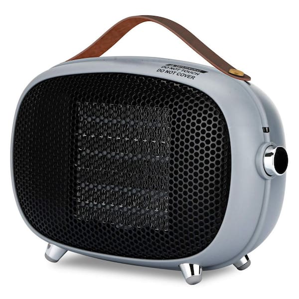 800W Green Indoor Electric Mini Retro Heater Ceramic Heating Space