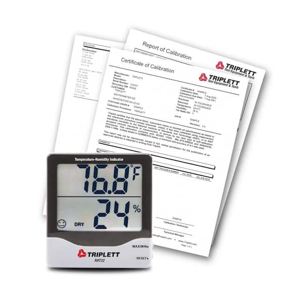 Humidity and Temperature Indicator
