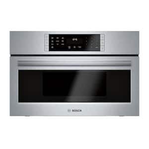 800 Series 30 in. 1.6 cu. ft. 240 Volt Built-In Convection Speed Microwave in Stainless Steel with SpeedChef Cooking