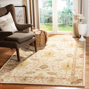 Anatolia Ivory 5 ft. x 8 ft. Floral Area Rug