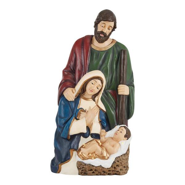 Home Accents Holiday 30 in. Christmas Nativity Scene with LED Lights