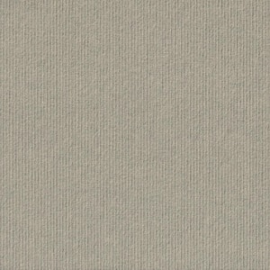 Peel and Stick First Impressions High Low Dove 24 in. x 24 in. Commercial Carpet Tile (15 Tiles/Case)