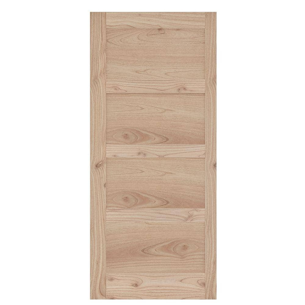 JELD WEN MODA Rustic 24 In X 80 In Solid Wood Unfinished Wood   Unfinished Jeld Wen Slab Doors Thdjw240000006 64 1000 