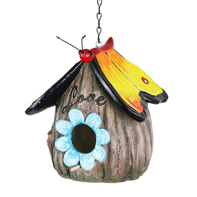 Red Bird Houses Bird Wildlife Supplies The Home Depot - red cardinal bird house roblox