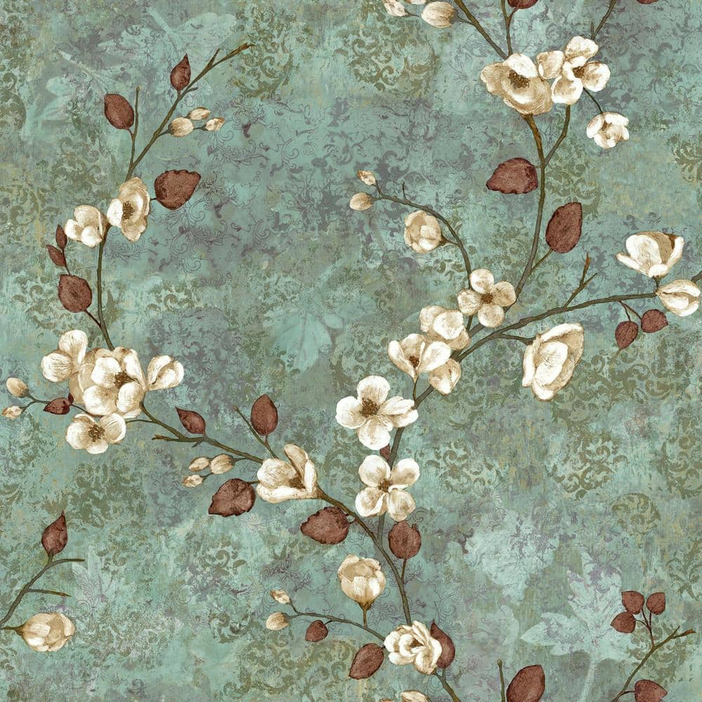 Dogwood Flower Fabric Wallpaper and Home Decor  Spoonflower
