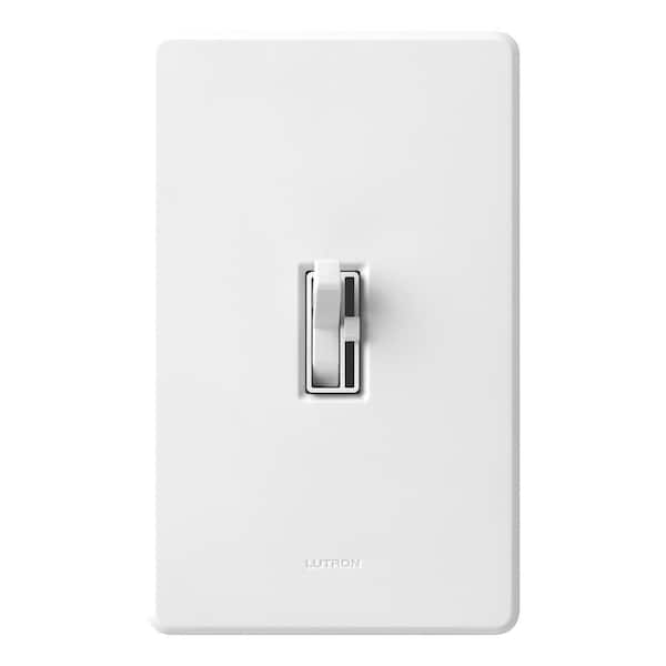 Toggler Dimmer Switch for Magnetic Low-Voltage, 600-Watt/Single-Pole, White (AYLV-600P-WH)