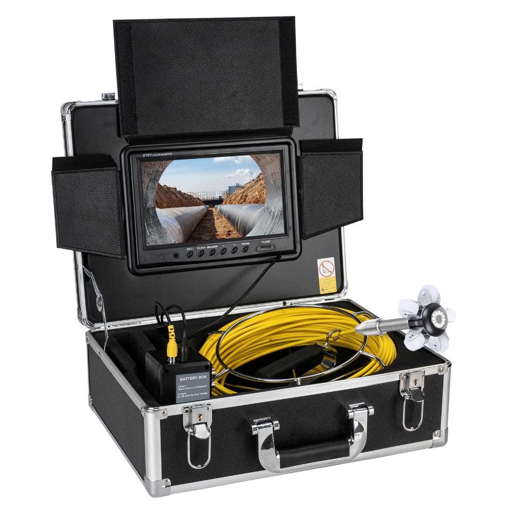 LUKVIZO WiFi Inspection Camera 150 ft cable 9 in screen high resolution ...