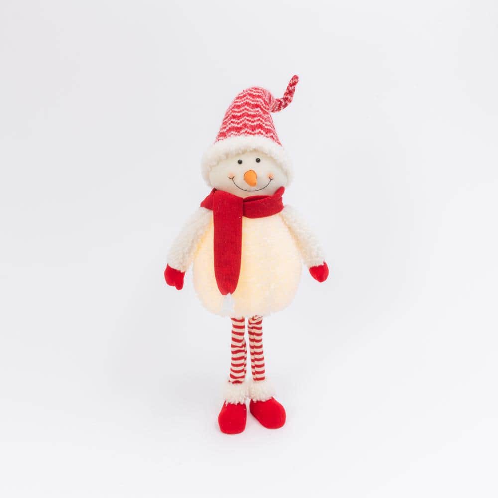 GERSON INTERNATIONAL 41.3 in. Illuminating Standing Holiday Snowman ...