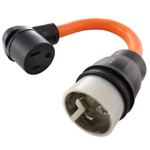 1.5 ft. 50 Amp 125/250-Volt SS2-50P/CS6365 Locking Plug to 6-50R Welder Adapter Cord