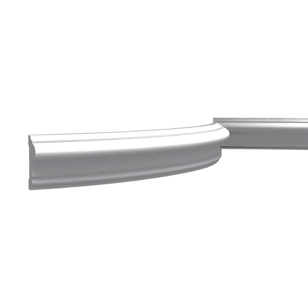 Primed White Flexible Polyurethane Crown Moulding 78 in
