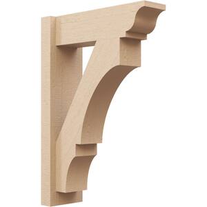 6 in. x 26 in. x 18 in. Balboa Traditional Rough Cedar Woodgrain Timberthane Polyurethane Outlooker, Primed Tan