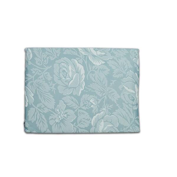Lintex 6-Piece Blue 300-Thread Count Damask 55% Cotton 45% Polyester King Sheet Set